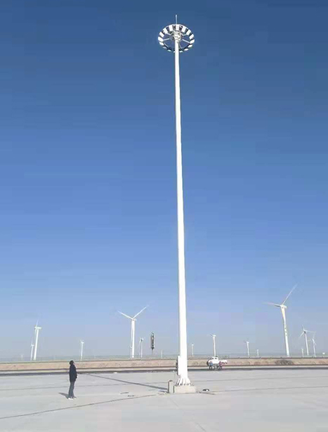 瓜州高速路服务区且末高杆灯项目